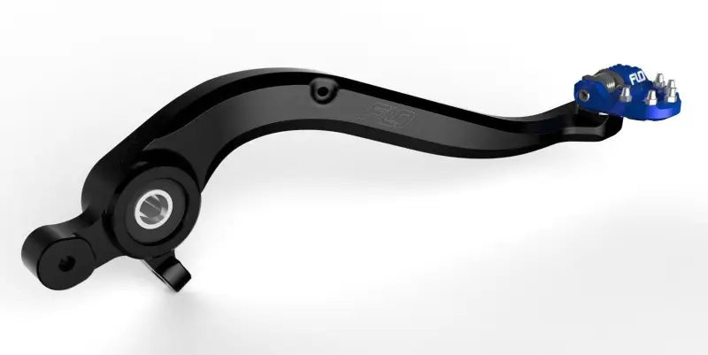 Flo Motorsports MXBP-523 BLU Folding Tip Brake Pedals Blue wps-122-91523bu