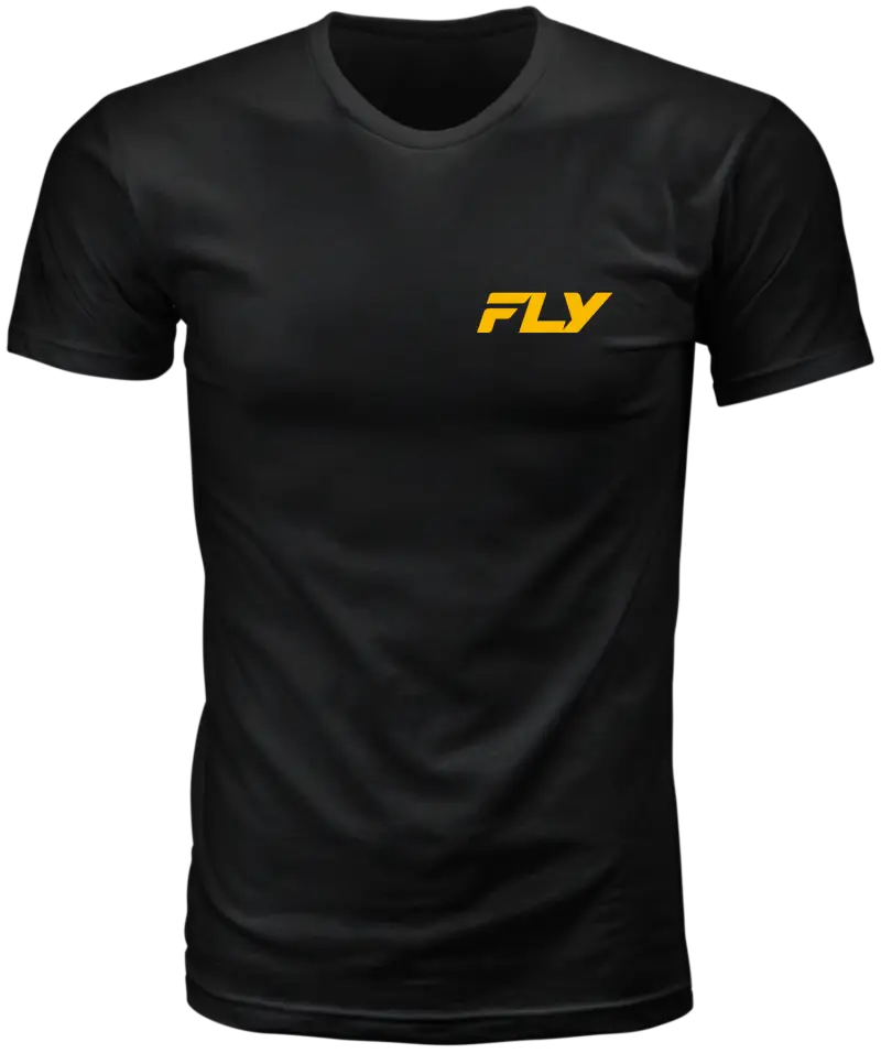 Fly Freeride Black Tee For Ultimate Comfort 354-0409m