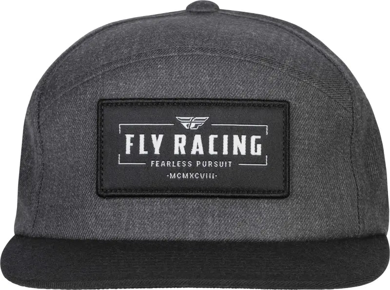 Fly Motto Hat Charcoal Heather wps-351-0061