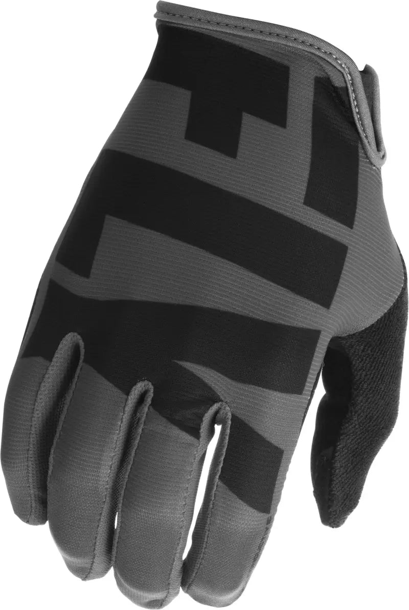 Fly Racing 350-10011 Media Gloves Charcoal Grey/Black Sz 11 wps-350-10011