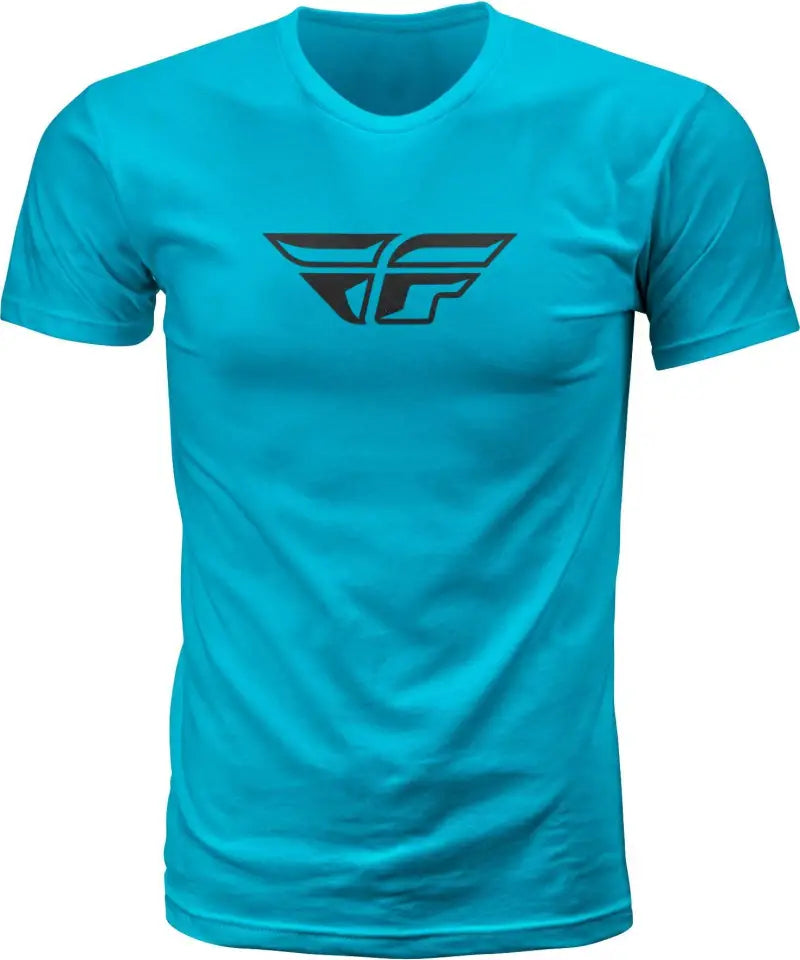 Fly Racing 352-0618M Fly F-Wing Tee Turquoise Md wps-352-0618m