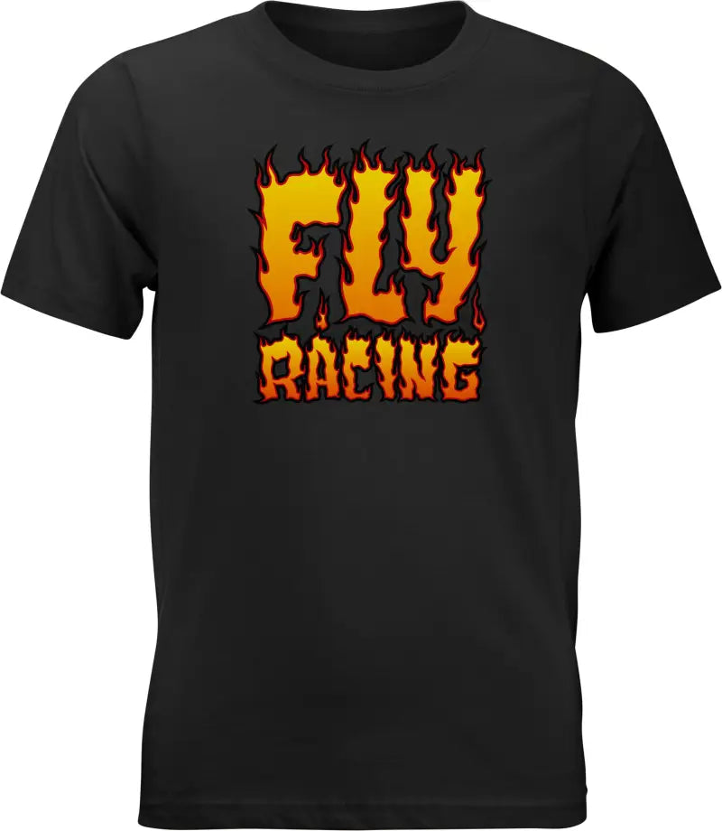 Fly Racing 352-0653YL Youth Fly Fire Tee Black Yl wps-352-0653yl
