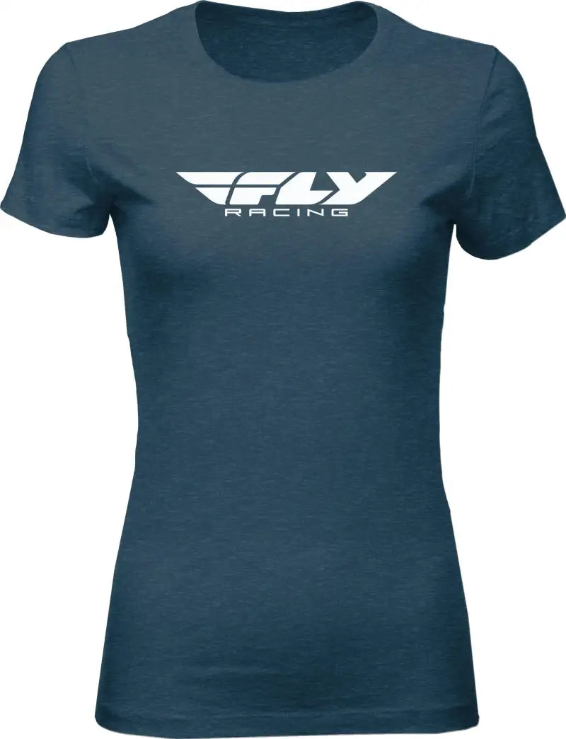 Fly Racing 356-03622X Women'S Fly Corporate Tee Indigo 2X wps-356-03622x