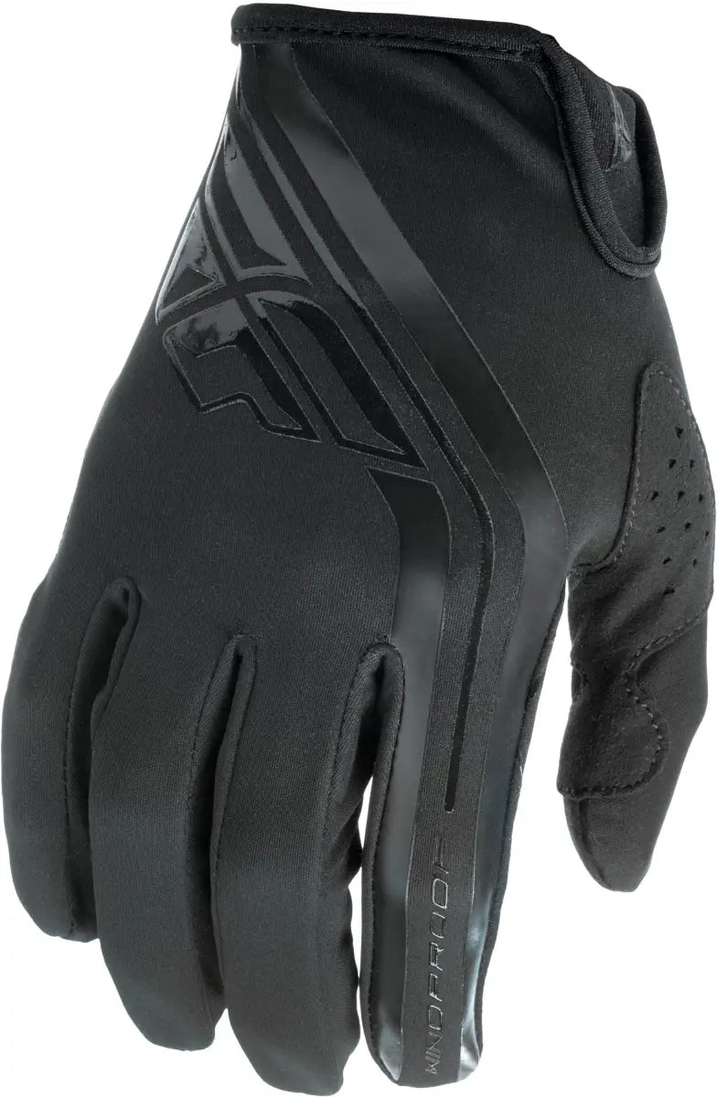 Fly Racing 371-14007 Windproof Gloves Black Sz 07 wps-371-14007