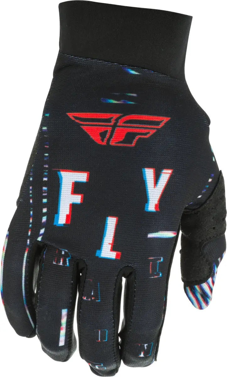 Fly Racing 372-81611 Pro Lite Glitch Gloves Black/Red/Blue Sz 11 wps-372-81611