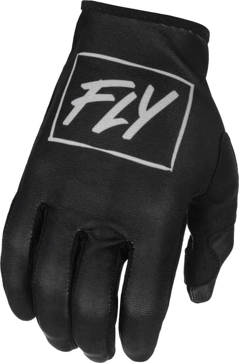 Fly Racing 375-710L Lite Gloves Black/Grey Lg wps-375-710l