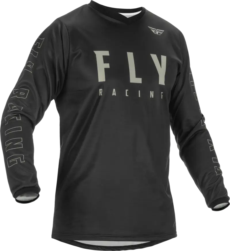 Fly Racing 375-9204X F-16 Jersey Black/Grey 4X wps-375-9204x