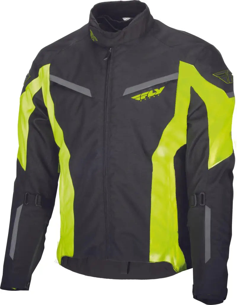 Fly Racing 477-2104-6 Strata Jacket Hi-Vis/Black 2X wps-477-21042x