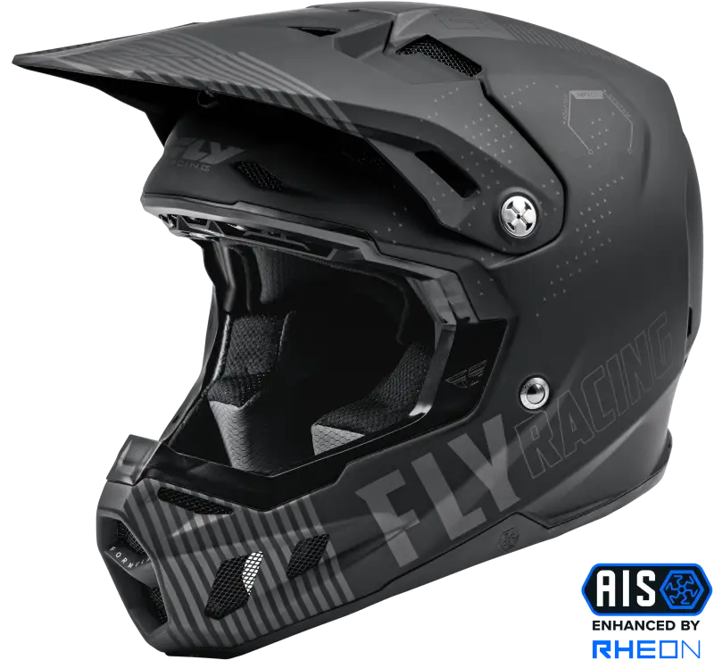 Fly Racing 73-4305L Formula Cc Primary Helmet Matte Grey/Black Lg wps-73-4305l