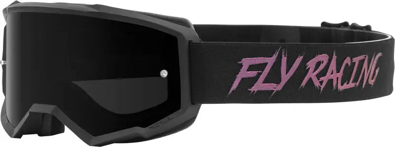 Fly Racing FLC-041 Zone Youth Goggle Black/Fusion W/Dark Smoke Lens W/Post wps-37-51708