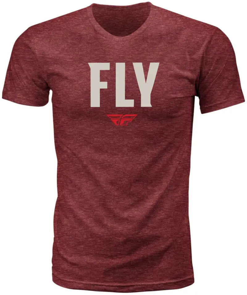 Fly Wfh Tee Red Heather Sm wps-352-0152s