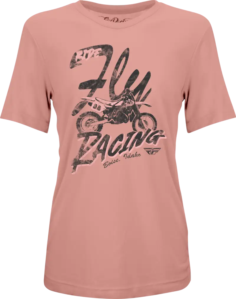 Fly Women's Vintage Pink Tee for Ultimate Comfort 356-4033l