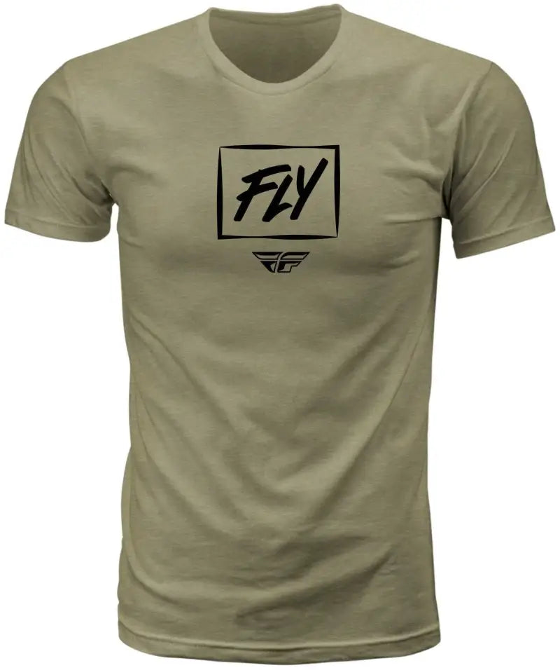 Fly Zoom Tee Light Olive Sm wps-352-0145s