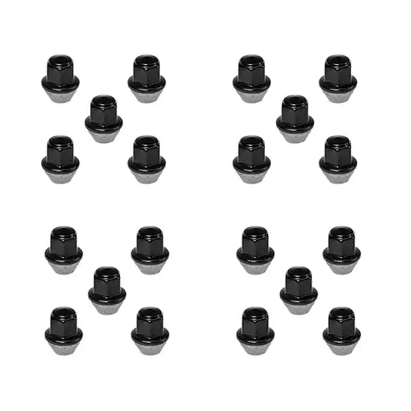 Ford Racing 15-18 Mustang Black Lug Nut Kit (20 Lug Nuts) m-1012k-mb