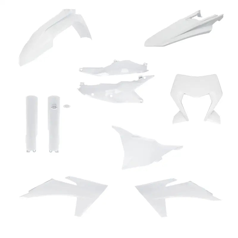 Full KTM White Plastic Kit with Original Factory Shape 29865-50002