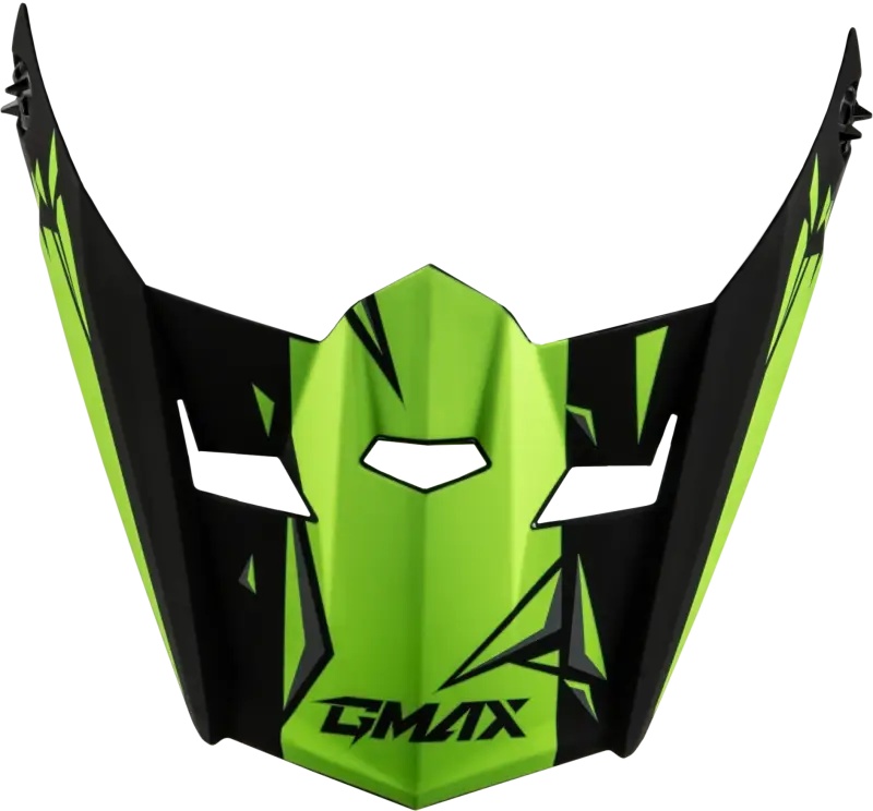 G0465222 Youth Mx 46y Unstable Visor Matte Black/Green Ys Yl wps-72-6743
