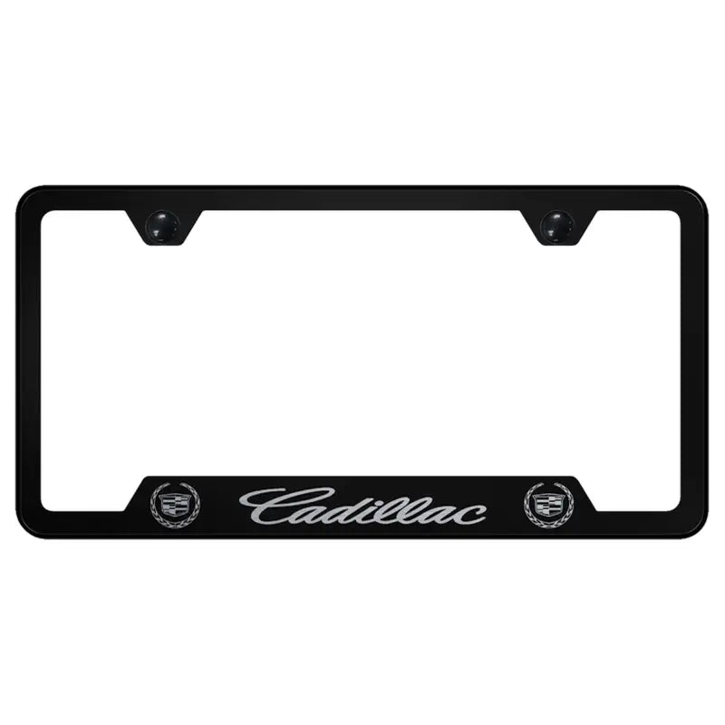 GF.CAD3.EB Auto Gold Laser Etched Black Cut-Ou a31gfcad3eb