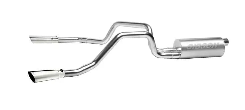 Gibson 00-01 Chevrolet Tahoe Base 4.8L 2.25in Cat-Back Dual Split Exhaust - Aluminized 5560