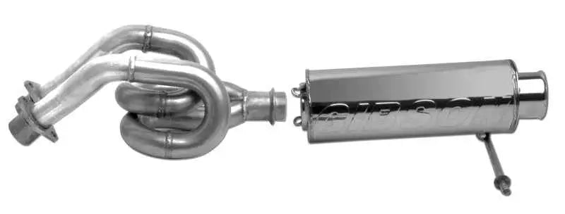 Gibson 04-07 Yamaha YXR66F Rhino 660 Base Single Exhaust - Stainless 96002