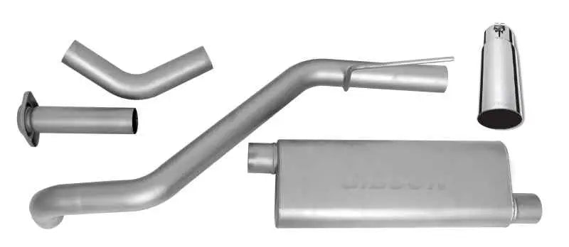 Gibson 05-07 Jeep Grand Cherokee Laredo 4.7L 3in Cat-Back Single Exhaust - Stainless 17404