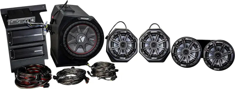 GN-5KRC Ssv Works 5 Speaker Kicker Kit With Ride Command Pol wps-63-4917