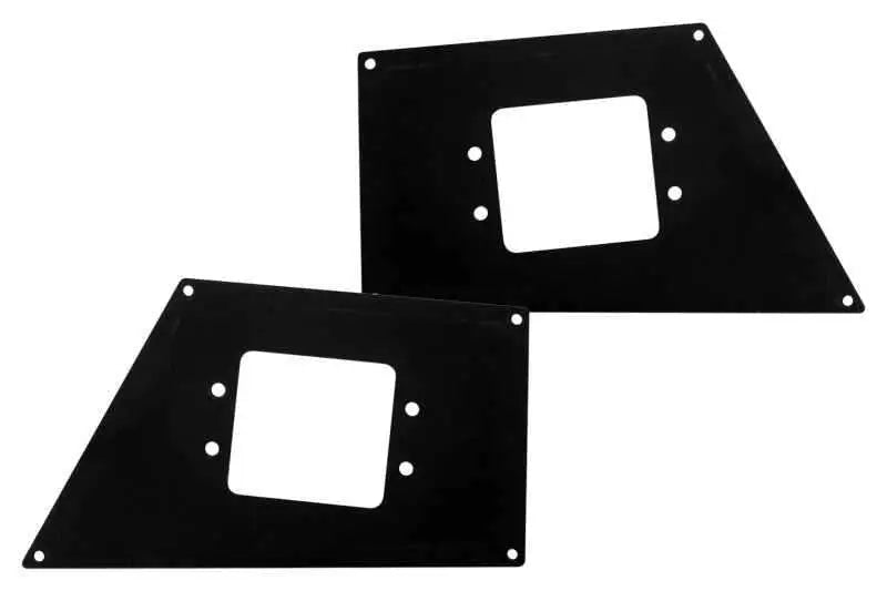 Go Rhino 10-19 Ram Ram HD BR5 Flush Mount Light Plates 241731t