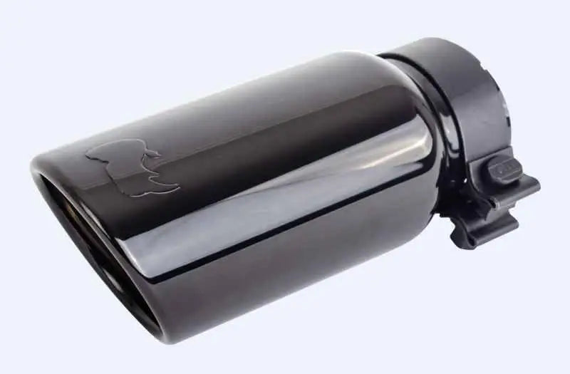 Go Rhino Exhaust Tip - Black Chrome - ID 4in x L 10in x OD 5in grt4510bc