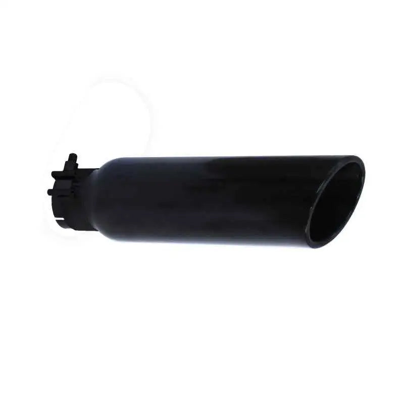 Go Rhino Exhaust Tip - Black - ID 2 3/4in x L 14in x OD 4in grt234414b