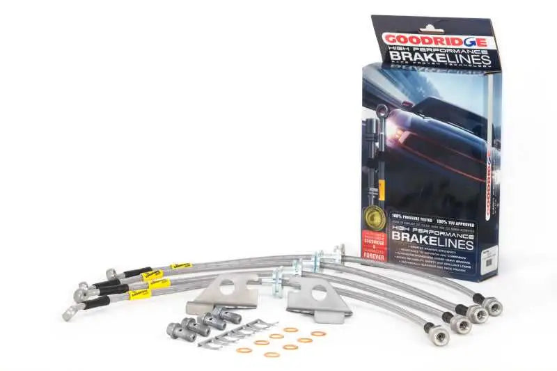 Goodridge 12-17 Chevrolet Caprice Police Package Only SS Brake Line Kit 23225