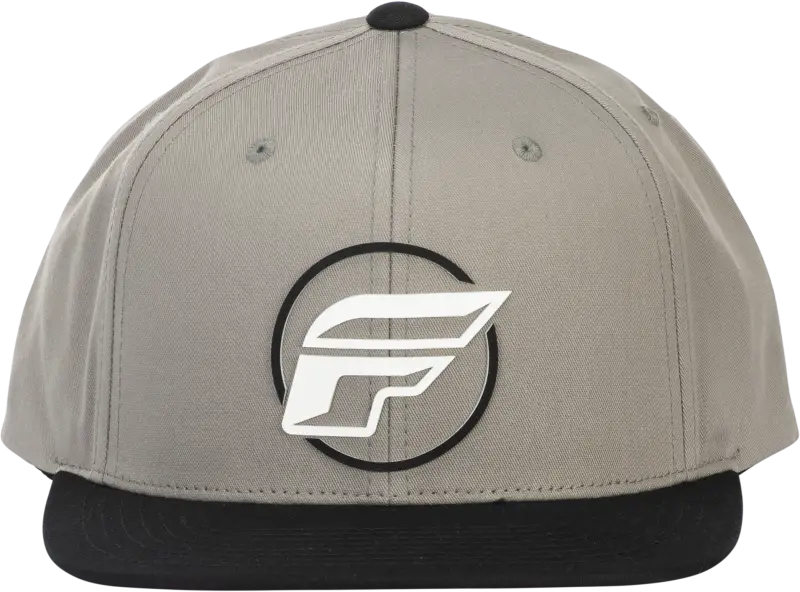 Grey Fly Half Wing Snapback Hat for Comfort 351-1007