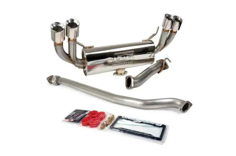 GrimmSpeed 11-14 Subaru WRX / 08-14 Subaru STI Hatch Non-Resonated Catback Exhaust System 070048