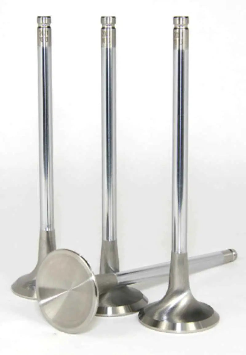 GSC P-D 4B11T Chrome Polished Super Alloy Exhaust Valve - 30mm Head (+1mm) - SET 8 2027-8
