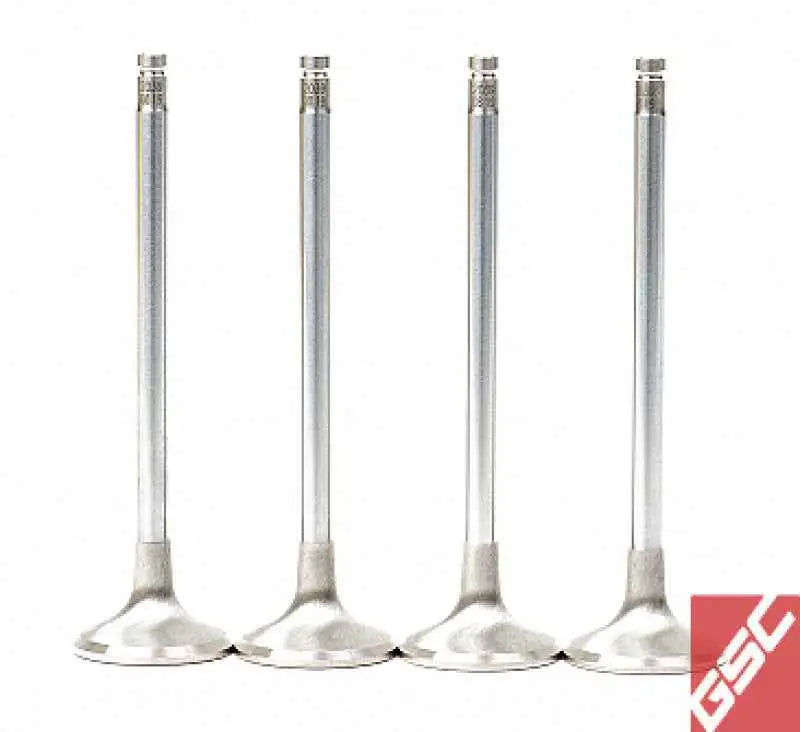 GSC P-D Honda B-Series Vtec B16A/B17A/B18C Chrome Alloy Exhaust Valve 28mm Head - 6mm Stem - SET 8 2039-8