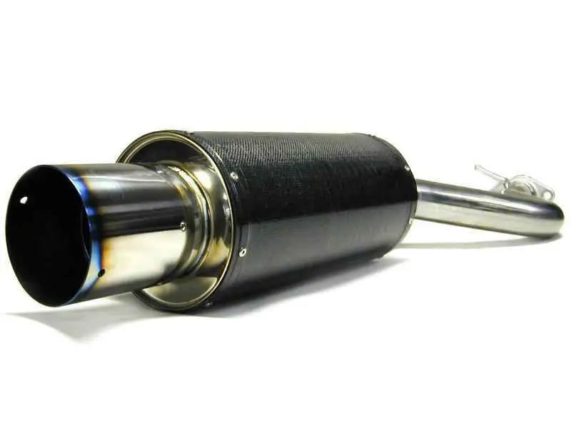 HKS 95-98 Eagle Talon TSE 2.0 Turbo FWD / 95-99 Mitsubishi Eclipse Carbon Ti Hi-Power Exhaust 3112-ex003