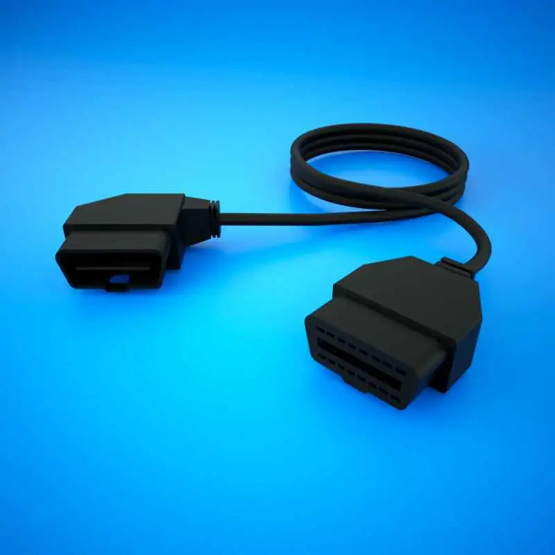 HP Tuners OBD2 5ft Cable Extension Right Angle h-002-03