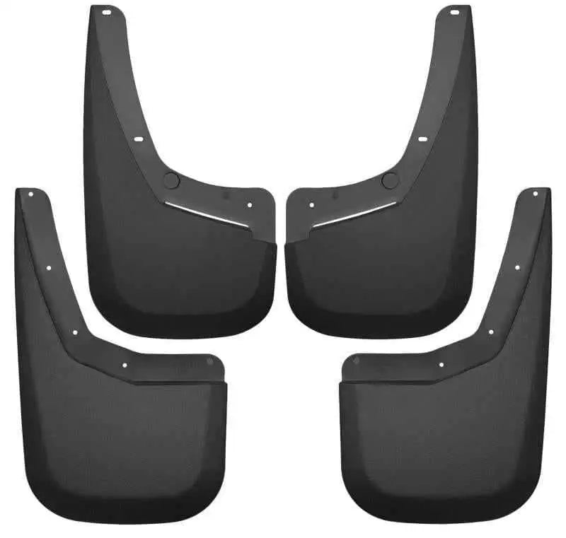 Husky Liners 07-13 Chevy Silverado 1500 LT / 07-14 Siverado 2500HD Front and Rear Mud Guards - Black 56796