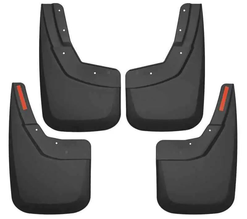 Husky Liners 14-17 Chevy Silverado 1500 / 15-16 Silverado 2500 HD Front and Rear Mud Guards - Black 56886