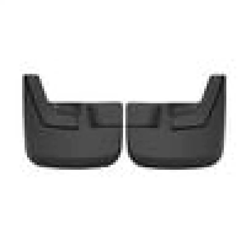 Husky Liners 2021 Suburban/Tahoe/Yukon XL w/o Power Running Boards Front Custom Mud Guards - Black 58241