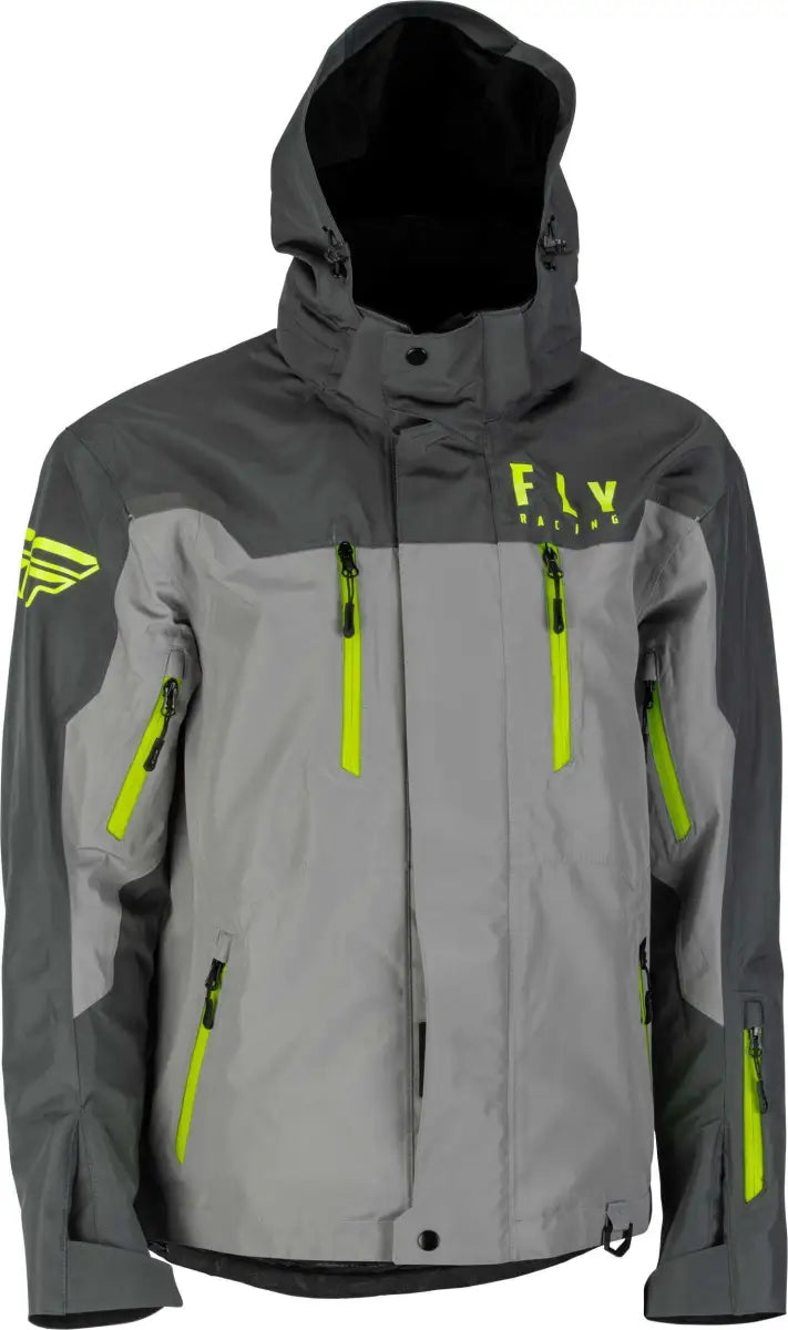Incline Jacket Black/Grey/Hi Vis Sm wps-470-4105s