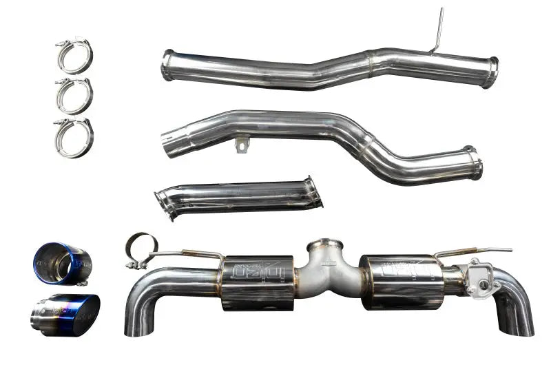 Injen 20-21 Toyota Supra 3.0L Turbo 6cyl SS Cat-Back Exhaust w/ Burnt Tips injses2300tt