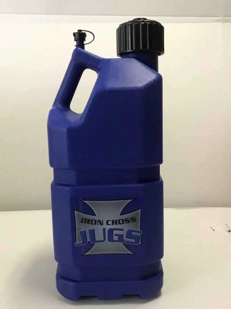 Iron Cross 5 Gallon Utility Jug - Blue 5003b