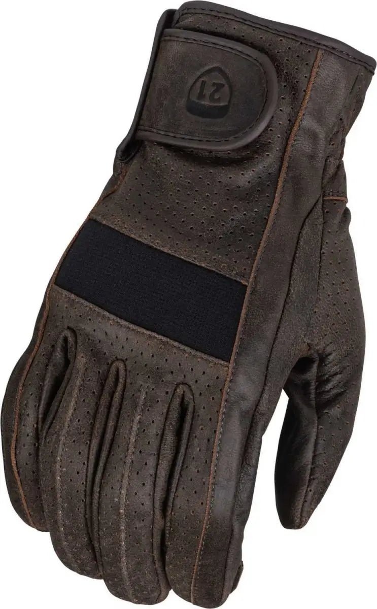Jab Perforated Gloves Brown 3x wps-489-00433x