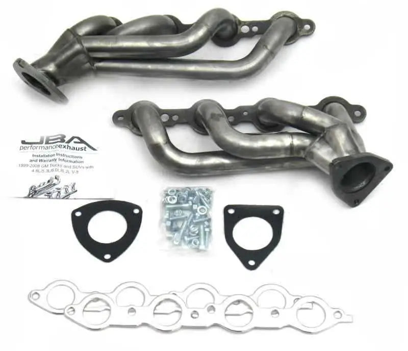 JBA 03-06 GM Truck 6.0L LS w/o EGR 1-5/8in Primary Raw 409SS Cat4Ward Header 1850s-3
