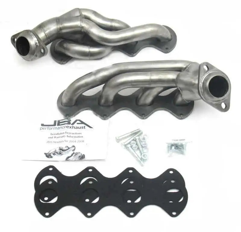 JBA 04-10 Ford F-Series 5.4L 3V 1-5/8in Primary Raw 409SS Cat4Ward Header 1676s