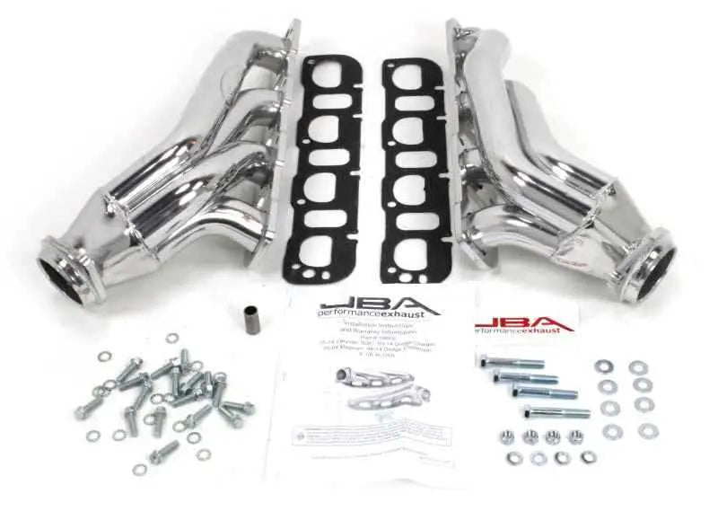 JBA 05-14 Chrysler 6.1/6.4L HEMI 1 7/8in Primary Silver Ctd Cat4Ward Header 1965SJS