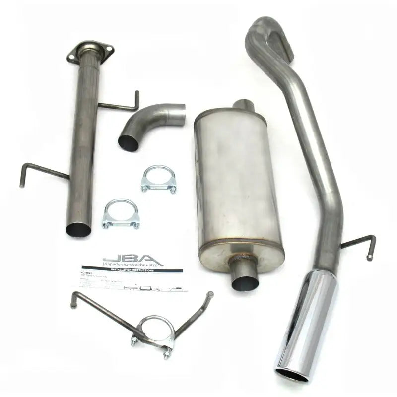 JBA 07-14 Toyota FJ Cruiser 4.0L 409SS Single Rear Exit Cat-Back Exhaust jba40-9020