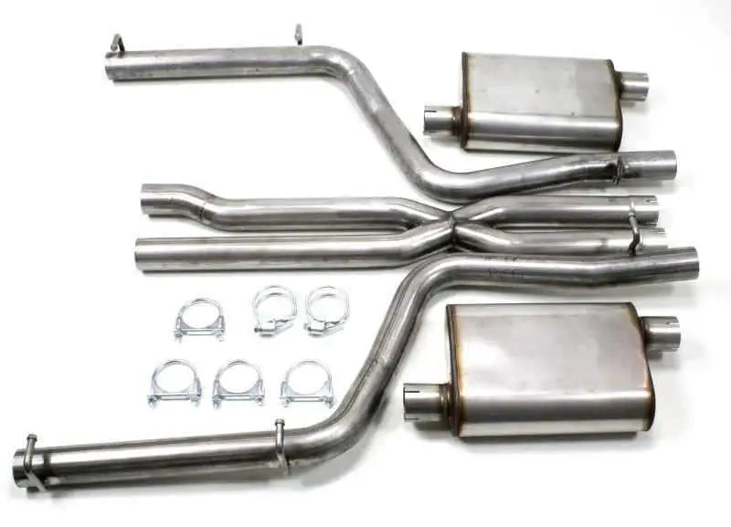 JBA 11-14 Chrysler/Dodge Cars 5.7L 409SS Dual Rear Exit Cat-Back Exhaust 40-1602