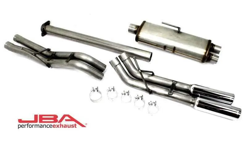 JBA 15-20 Ford F-150 2.7L/3.5L/5.0L 409SS Pass Side Dual Exit Cat-Back Exhaust 40-2539