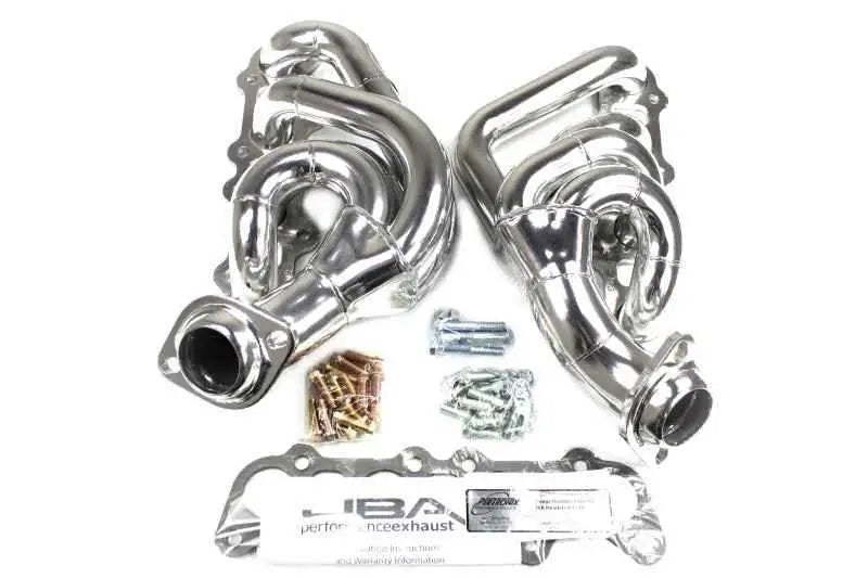 JBA 15-20 Ford F-150 5.0L Coyote 1-3/4in Primary Silver Ctd Cat4Ward Header 1683SJS