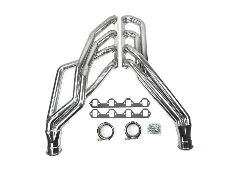 JBA 65-73 Ford Mustang 351W SBF 1-3/4in Primary Silver Ctd Long Tube Header 6616sjs